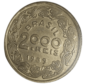 2000 Réis 1939 Sob Sku 1917