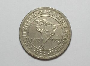 400 Réis - 1932 - Vicentina / Níquel / Soberba