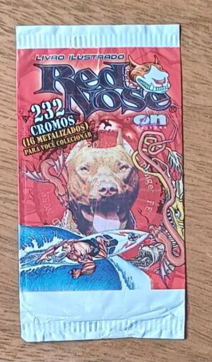 5ab. Envelope vazio Figurinhas On Line Red Nose.