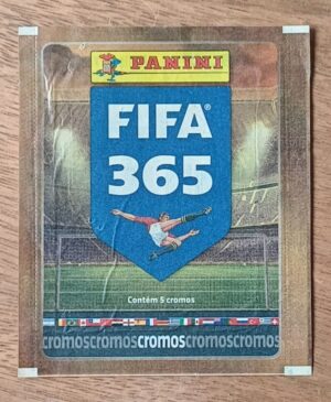 5ab. Envelope vazio Figurinhas Panini Fifa 365.