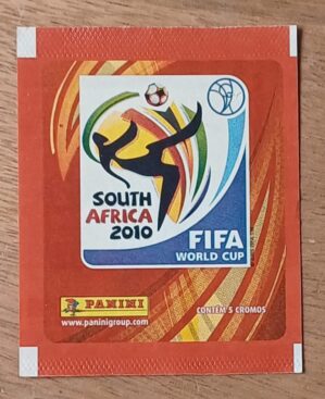 5ab. Envelope vazio Figurinhas Panini Fifa World Cup South África 2010.