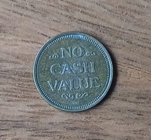 | Casa do Colecionador 5ab. Ficha No Cash Value Águia HH.