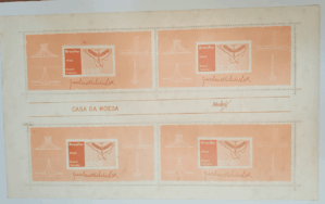 BLOCO COMEMORATIVO, RHM B-14, ANIVERSÁRIO DE JUCELINO KUBITSCHEK 1960