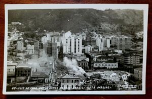 Cartão Postal - Minas Gerais (Juiz de Fora) Vista Parcial da Cidade – Foto Postal Colombo – Anos 50/60