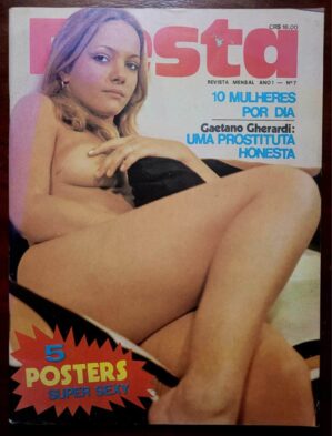 Fiesta Nº 07 - Suely (Revista com 5 Pôsters) Agosto de 1976