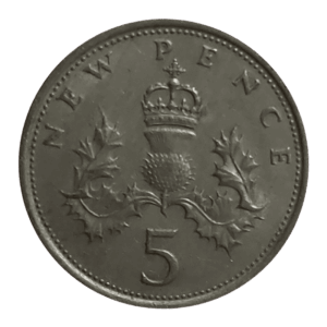 Moedas do mundo Reino Unido Sku 1780