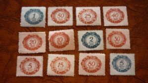 SELOS DE LIECHTENSTEIN LOTE 22 .