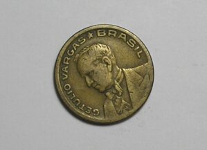 Sem a Sigla depois de Brasil = 50 Centavos - 1944 / Bz-Al