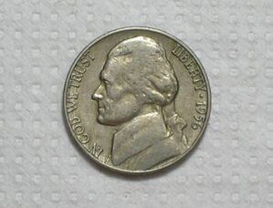 Usa) 5 Cents - 1956-D / Jefferson / Mbc / Co/Ni / box65