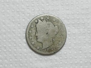 Usa) V Cents - 1884 / Liberty / Bc / Co/Ni / box65