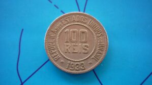 100 RÉIS 1933 DATA ESCASSA .