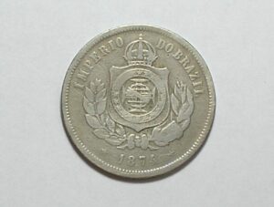 200 Réis - 1874 > Império do Brasil > Classificada Bc/Mbc > Bela peça > Data dificil