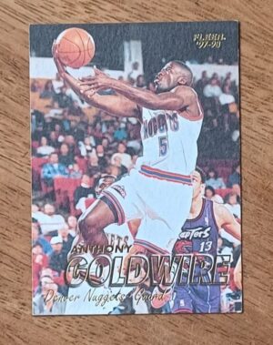25ma. Cartão da coleção Fleer NBA 97/98 88. Anthony Goldwire.