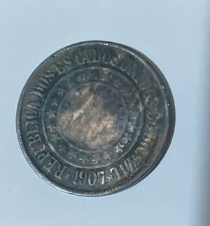 40 Réis 1907 Escassa Sku 1977