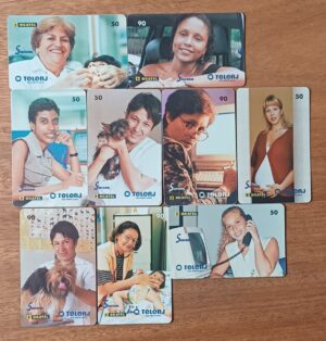 5ma. Cartão telefone Brasil Telerj 1999. Dia internacional da mulher. Valor de cada ct.