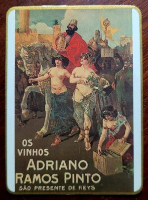 Calendário de Bolso (Tema Propaganda) Vinhos Adriano Ramos Pinto - Ano 1991 - Calendário Estrangeiro - Portugal