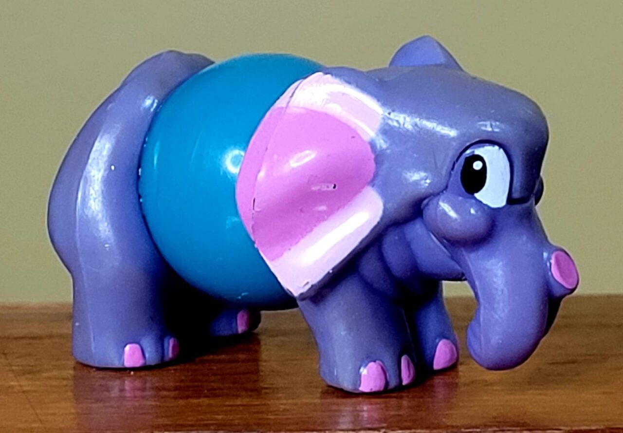 Coleção Animal Bola - Elefante (Kinder Ovo) 1993