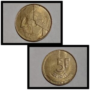Moedas do mundo Bélgica Sku 1983
