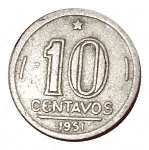 10 Centavos 1951 Sku 2117