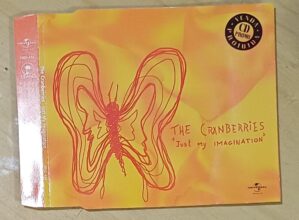 Capa do cd The Cranberries Just my imagination promo sem o disco.
