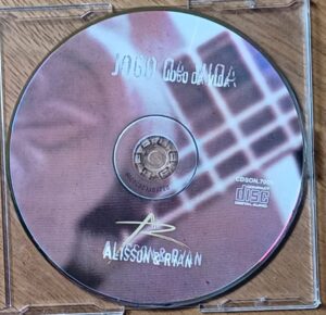 Cd Alisson e Ryan. Jogo da vida sem capa e sem box, só o disco.