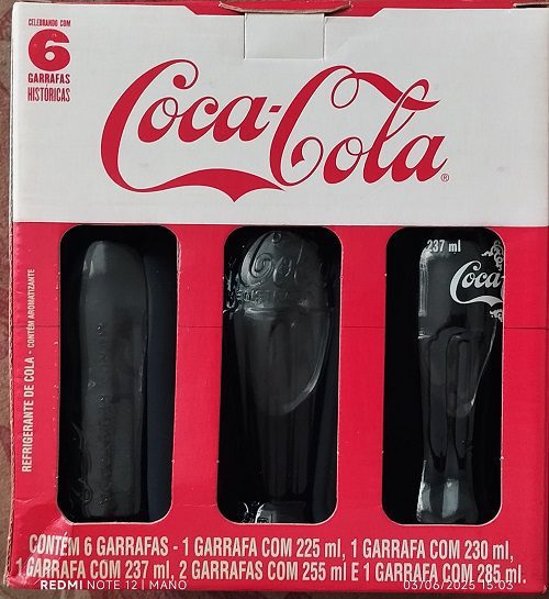 COCA COLA GARRAFAS HISTORICAS CHEIAS