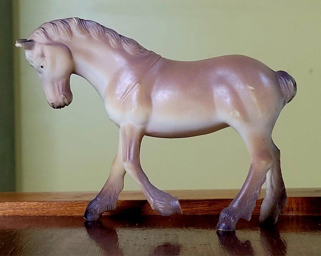 | Casa do Colecionador Miniatura De Cavalo Em Plastico Rigido Realismo Anatomico 13cm X 10cm 2