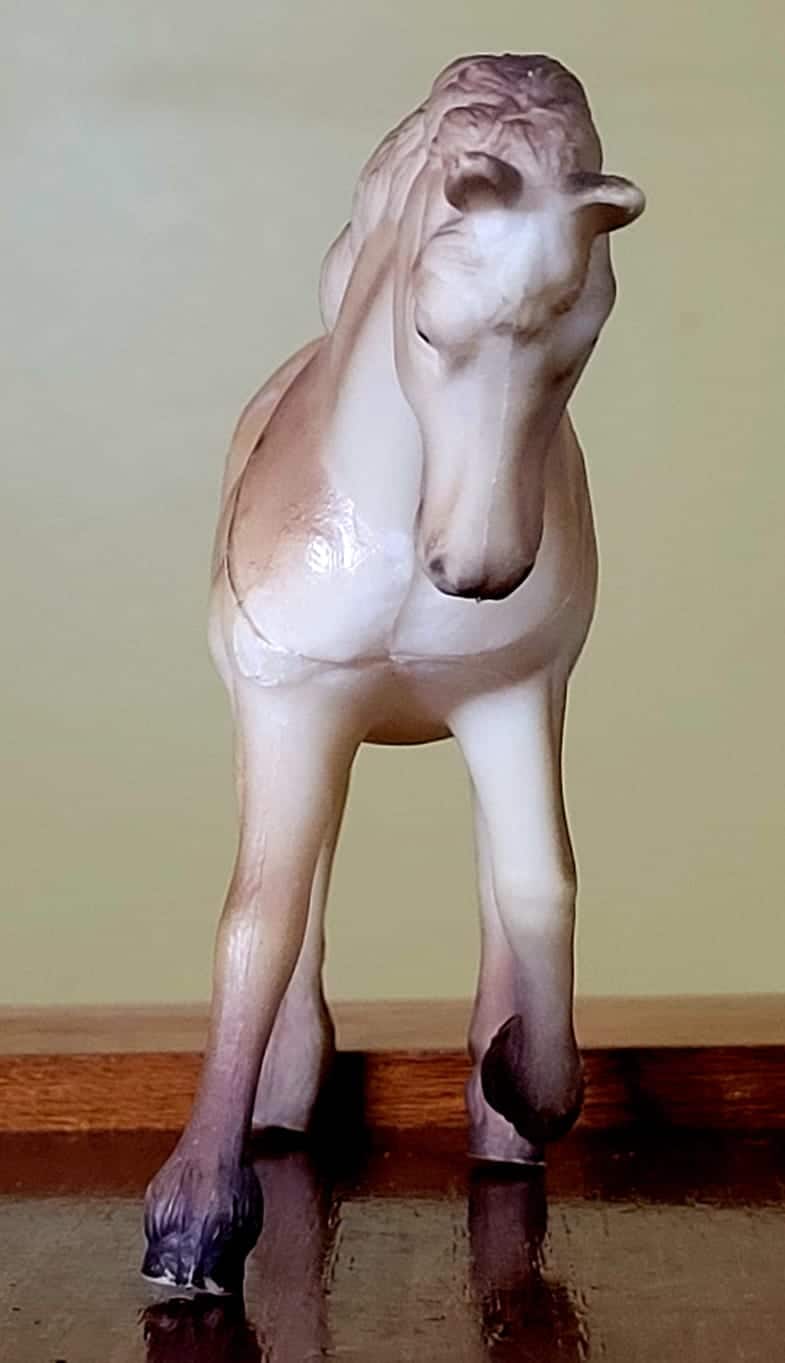 | Casa do Colecionador Miniatura De Cavalo Em Plastico Rigido Realismo Anatomico 13cm X 10cm 3