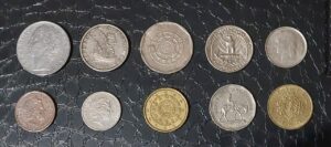 Moedas Do Mundo 10 Moedas De Diferentes Paises Sku 2145