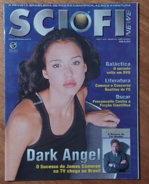 Revista Sci Fi news 43. Dark Angel Fox Mulder Galactica.