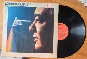 Vinil lp Erasmo Carlos Abra seus olhos. Coração de jovem