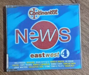 Cd slim Mix promo internacional 4. News eastwest Mila mason Maujard.