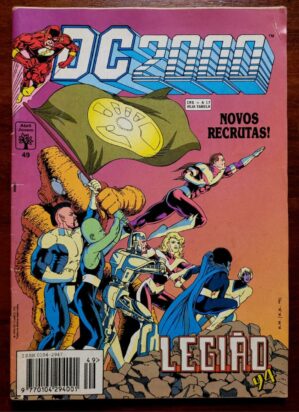 Dc 2000 No 49 Legiao 94 Novos Recrutas Editora Abril 1994
