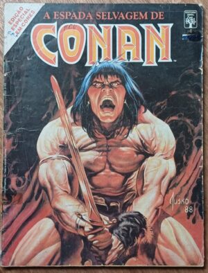 Gibi Conan Espada selvagem 5 1989. O tesouro de Demuzar.