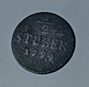 Moedas do mundo Ducado de Vulichbere Sku 2167