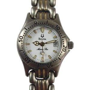 Relógio Bulova Marine Star Titanium Mod SE1131 Retrô Feminino (Frete Grátis)