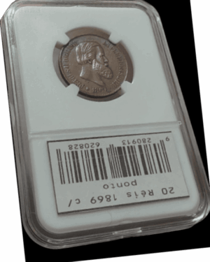 20 Réis 1869 c/ponto Sku 2177