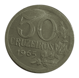 50 Cruzeiros 1965 Sob. Sku 2194