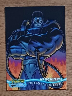 Cartao card Marvel premium x men 97 Timeless 1. Apocalypse.