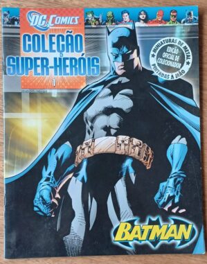 Revista Coleção Super herois 1. Batman sem as miniaturas.