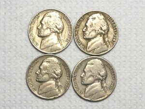 Usa) 5 Cents - 1939 - 1940 - 1941 - 1947 / 2ª Guerra / Jefferson / m540