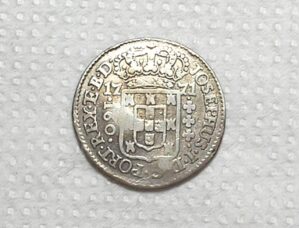 160 Réis - 1771 / Subq / Variante 6a / Prata / Escassa / Mbc / box100m