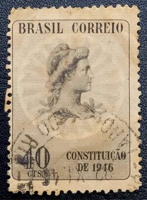 Comemorativos - RHM C0223 (Usado) Promulgação da Constituição de 1946 - 18/09/1946