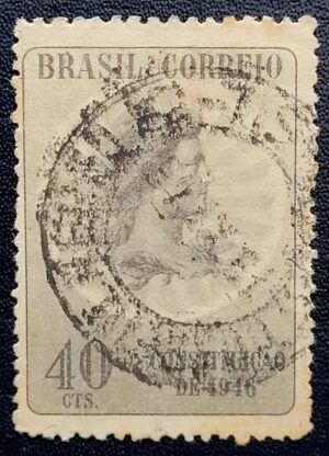 Comemorativos - RHM C0223 (Usado) Promulgação da Constituição de 1946 - 18/09/1946