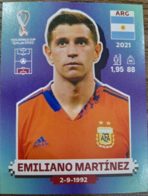 figurinha copa do mundo 2022 Argentina nº 3