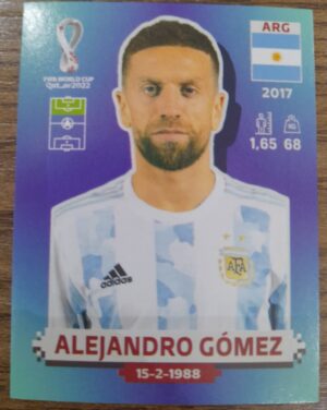 figurinha copa do mundo 2022 Argentina nº17