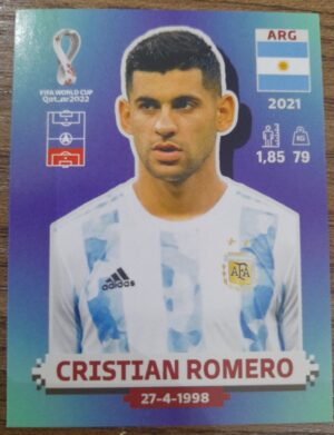figurinha copa do mundo 2022 Argentina nº9