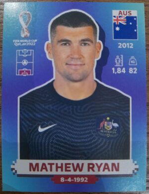 figurinha copa do mundo 2022 Austrália nº3