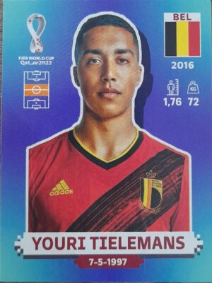 figurinha copa do mundo 2022 Bélgica nº14