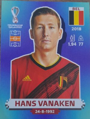 figurinha copa do mundo 2022 Bélgica nº15